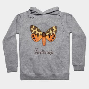 Garden tiger moth illustration Hoodie